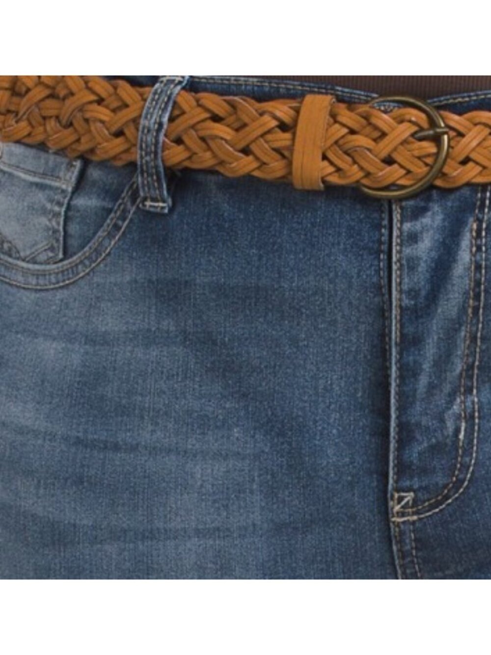 WALLFLOWER Plus Luscious Curvy Bootcut Jeans With Embellished Back Pockets - Picture 3 of 3